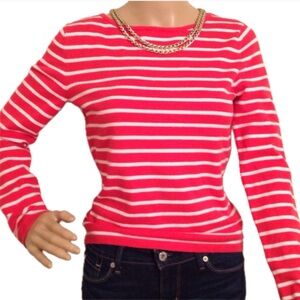 JONES NEW YORK COUNTRY PINK & WHITE TOP SIZE P/P